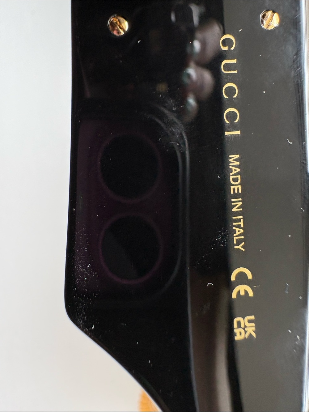 Gucci Oversized Square Sunglasses in Black with Dark Lenses - Picture 8 of 9
